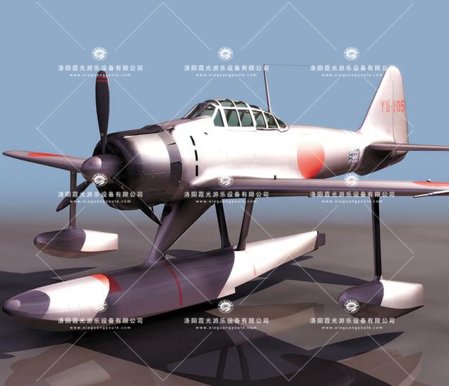 七里河3D模型飞机_